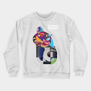 Summer Music Festival Crewneck Sweatshirt